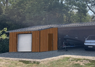 Projet création garage agrandissement